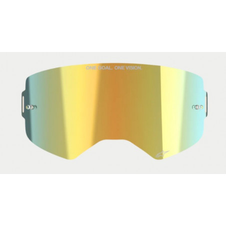 ALPINESTARS - RICAMBIO LENTE MASCHERINA SUPERTECH SPECCHIATA ORO - ORO