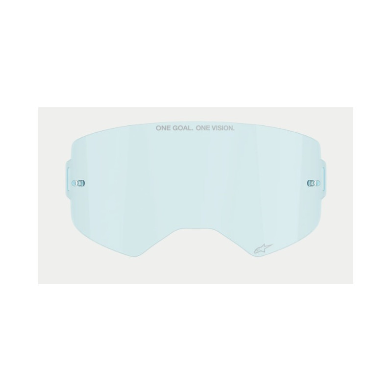 ALPINESTARS - RICAMBIO LENTE MASCHERINA SUPERTECH TRASPARENTE BLU