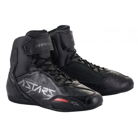 ALPINESTARS - SCARPE TECNICHE MOTO FASTER-3 NERO/GRIGIO