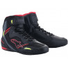 ALPINESTARS - SCARPE TECNICHE MOTO FASTER-3 RIDEKNIT - NERO/ROSSO/GIALLO FLUO
