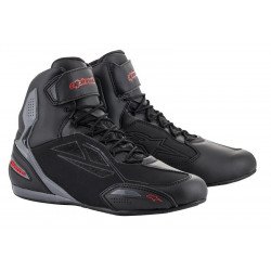 ALPINESTARS - SCARPE TECNICHE MOTO IMPERMEABILI FASTER-3 DRYSTAR - NERO/GRIGIO/ROSSO