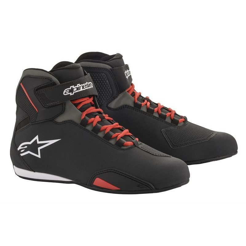 ALPINESTARS - SCARPE TECNICHE MOTO SEKTOR NERO/ROSSO