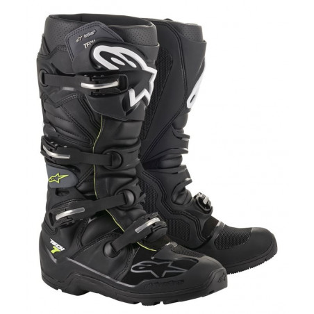 ALPINESTARS - STIVALI ENDURO TECH 7 DRYSTAR - NERO/GRIGIO/GIALLO FLUO