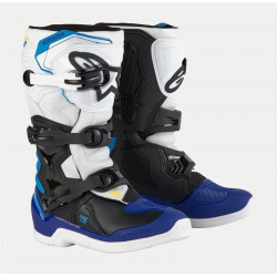 ALPINESTARS - STIVALI MOTOCROSS BAMBINO TECH 3S YOUTH - BIANCO/NERO/BLU