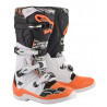 ALPINESTARS - STIVALI MOTOCROSS TECH 5 - BIANCO/NERO/ARANCIONE FLUO