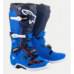 ALPINESTARS - STIVALI MOTOCROSS TECH 7 - AZZURRO/BLU/ROSSO
