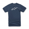 ALPINESTARS - T-SHIRT AGELESS CLASSIC TEE - BLU/BIANCO
