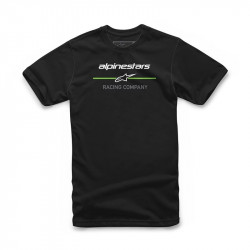 ALPINESTARS - T-SHIRT BETTERING TEE - NERO/VERDE