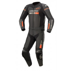 ALPINESTARS - TUTA MOTO DIVISIBILE GP FORCE CHASER - NERO/ROSSO FLUO