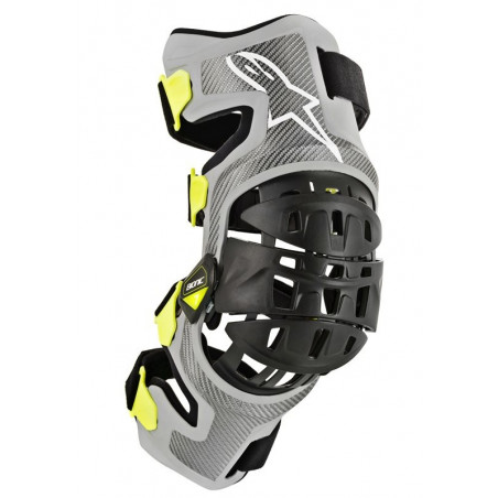 ALPINESTARS - TUTORI MOTOCROSS BIONIC-7 - CARBONIO/GIALLO FLUO