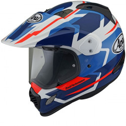 ARAI - CASCO MOTO ADVENTURE TOUR-X 4 DEPART BLU/BIANCO/ROSSO