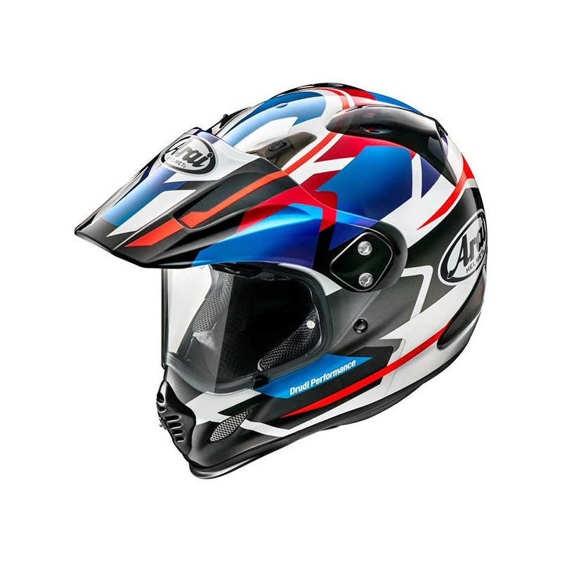 ARAI - CASCO MOTO ADVENTURE TOUR-X 4 DEPART BLU/BIANCO/ROSSO/NERO