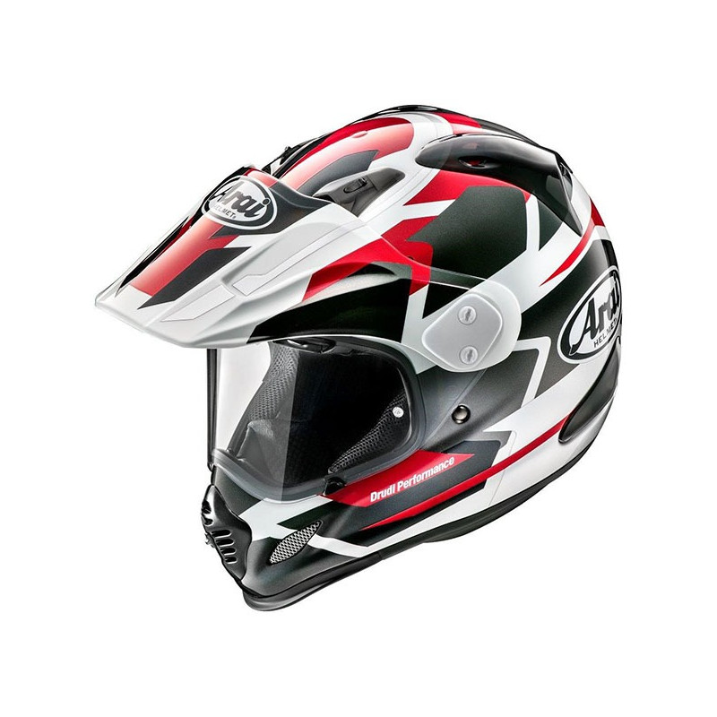 ARAI - CASCO MOTO ADVENTURE TOUR-X 4 DEPART ROSSO/BIANCO/NERO