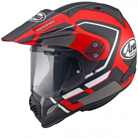 ARAI - CASCO MOTO ADVENTURE TOUR-X 4 DETOUR-2 NERO/ROSSO