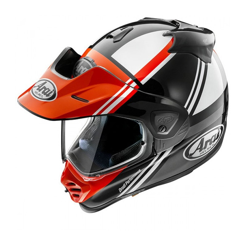 ARAI - CASCO MOTO ADVENTURE TOUR-X 5 COSMIC RED NERO/ROSSO/BIANCO
