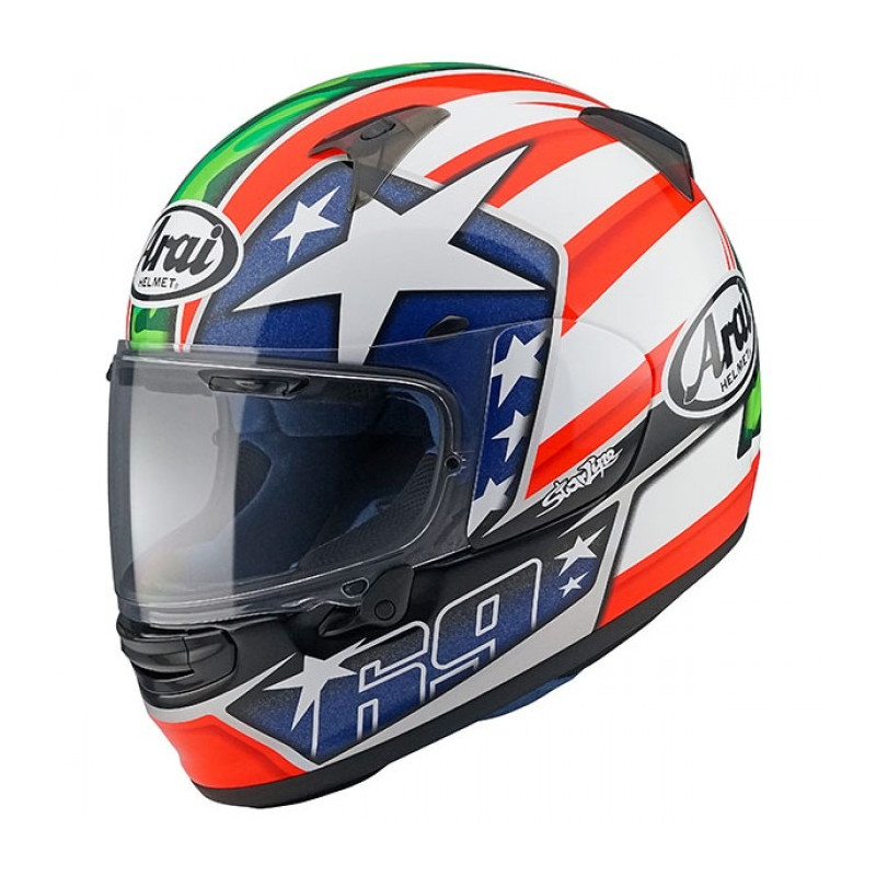 ARAI - CASCO MOTO INTEGRALE PROFILE-V HAYDEN BLU/BIANCO/ROSSO/VERDE ARAI - CASCO MOTO INTEGRALE PROFILE-V HAYDEN BLU/BIANCO/ROSSO/VERDE
