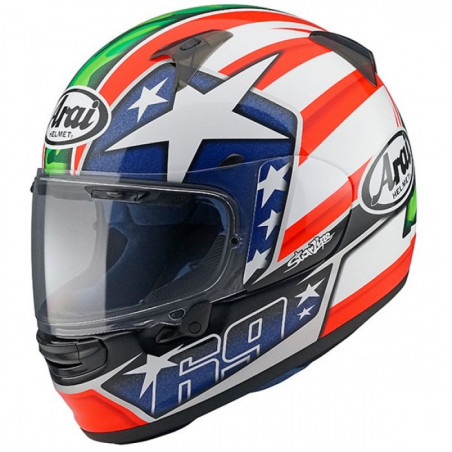 ARAI - CASCO MOTO INTEGRALE PROFILE-V HAYDEN BLU/BIANCO/ROSSO/VERDE