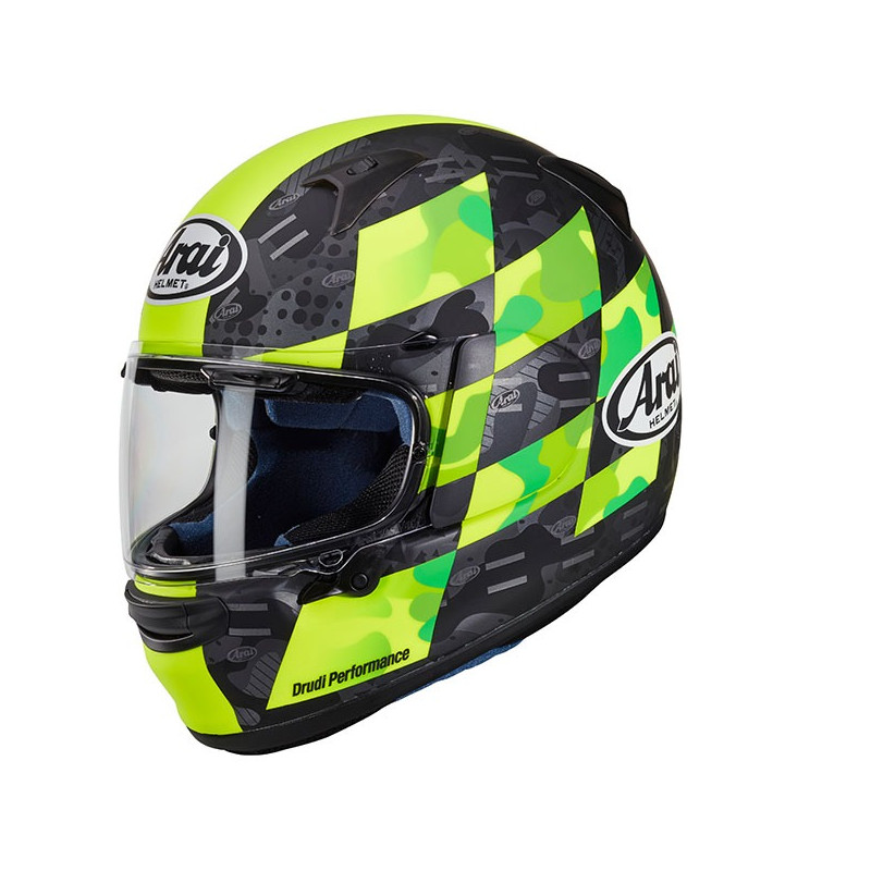 ARAI - CASCO MOTO INTEGRALE PROFILE-V PATCH GIALLO FLUO/NERO ARAI - CASCO MOTO INTEGRALE PROFILE-V PATCH GIALLO FLUO/NERO