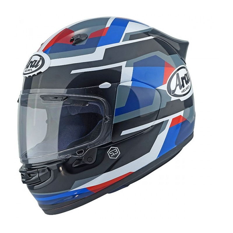 ARAI - CASCO MOTO INTEGRALE QUANTIC ABSTRACT - BLU/NERO/ROSSO/BIANCO ARAI - CASCO MOTO INTEGRALE QUANTIC ABSTRACT - BLU/NERO/ROSSO/BIANCO