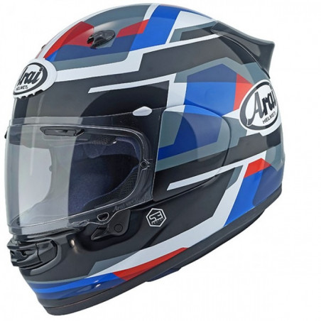ARAI - CASCO MOTO INTEGRALE QUANTIC ABSTRACT - BLU/NERO/ROSSO/BIANCO
