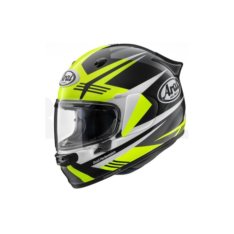 ARAI - CASCO MOTO INTEGRALE QUANTIC MARK YELLOW - GIALLO/NERO/BIANCO