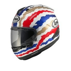 ARAI - CASCO MOTO INTEGRALE RX-7 V EVO DOOHAN JUBILEE RESTYLE - BLU/ROSSO/ORO/BIANCO