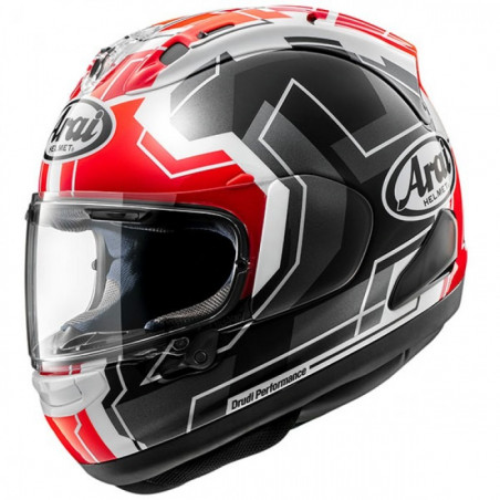 ARAI - CASCO MOTO INTEGRALE RX-7 V EVO JR REA RED ROSSO/NERO/BIANCO