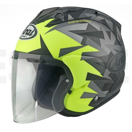 ARAI - CASCO MOTO JET SZ-R VAS EVO MIMESIS - GRIGIO/GIALLO