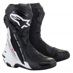 ALPINESTARS - STIVALI MOTO SUPERTECH R VENTED - NERO/BIANCO