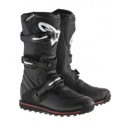 ALPINESTARS - STIVALI TRIAL TECH T - NERO/ROSSO