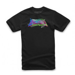 ALPINESTARS - T-SHIRT ROCKER TEE - NERO/BLU/VERDE