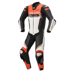 ALPINESTARS - TUTA MOTO INTERA MISSILE V2 IGNITION NERO/BIANCO/ROSSO FLUO