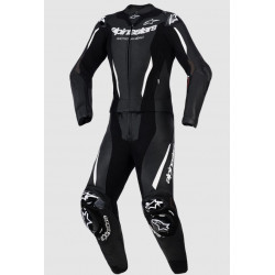 ALPINESTARS - TUTA MOTO DIVISIBILE DONNA GP-R7 STELLA 2 PEZZI - NERO/BIANCO