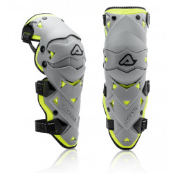 ACERBIS - GINOCCHIERA MOTOCROSS SNODATE IMPACT EVO 3.0 - GRIGIO/GIALLO