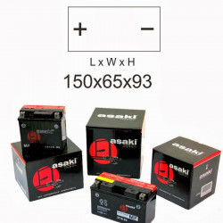 ASAKI - BATTERIA MOTO CT7B-BS SIGILLATA
