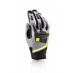 ACERBIS - GUANTI MOTO IN TESSUTO X-ENDURO NERO/GRIGIO/GIALLO FLUO