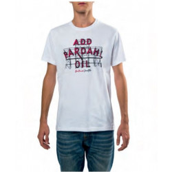 BARDAHL - T-SHIRT ADD OIL - BIANCO/ROSSO