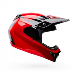 BELL - CASCO MOTOCROSS MX-10 MIPS WAVE - ROSSO/NERO