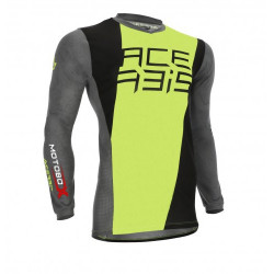 ACERBIS - MAGLIA MOTOCROSS MX J-TRACK GIALLO FLUO/NERO/GRIGIO