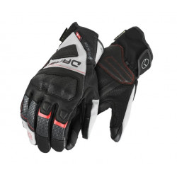 DANE - GUANTI MOTO ESTIVI GORE-TEX ESKIL - GRIGIO/ROSSO