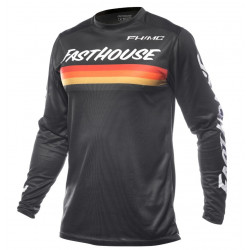 FASTHOUSE - MAGLIA MOTOCROSS CARBON FORCE - NERO/ROSSO