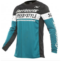FASTHOUSE - MAGLIA MOTOCROSS GRINDHOUSE 24.2 AKIN - NERO/BLU