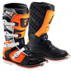 GAERNE - STIVALI MOTOCROSS BAMBINO SG-J - NERO/ARANCIONE
