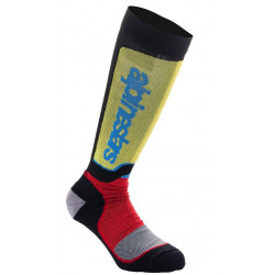 ALPINESTARS - CALZE TECNICHE MOTOCROSS BAMBINO YOUTH MX PLUS NERO/ROSSO/AZZURRO/GIALLO