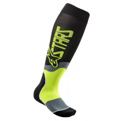 ALPINESTARS - CALZE TECNICHE MOTOCROSS MX PLUS-2 NERO/GIALLO FLUO