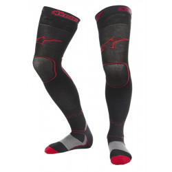ALPINESTARS - CALZE TECNICHE MOTOCROSS MX SOCKS LONG NERO/ROSSO