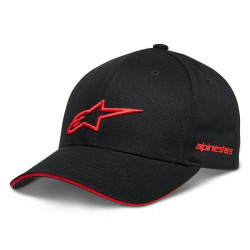 ALPINESTARS - CAPPELLO ROSTRUM HAT - NERO/ROSSO