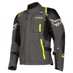 KLIM - GIACCA MOTO TOURING KODIAK GORE-TEX PRO 2023 NERO/GIALLO FLUO