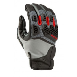 KLIM - GUANTI MOTO ESTIVI BAJA S4 GRIGIO/ROSSO