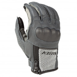 KLIM - GUANTI MOTO TOURING IN PELLE INDUCTION 2025 - GRIGIO